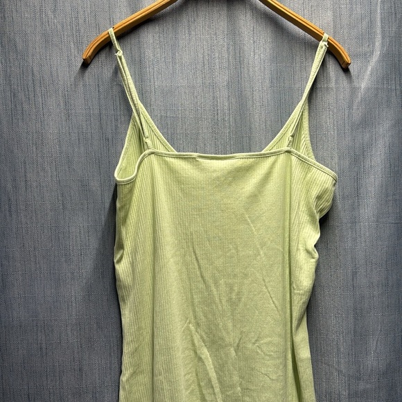 Noisy may Green Ruched Asymmetrical dress size XL - Picture 8 of 9